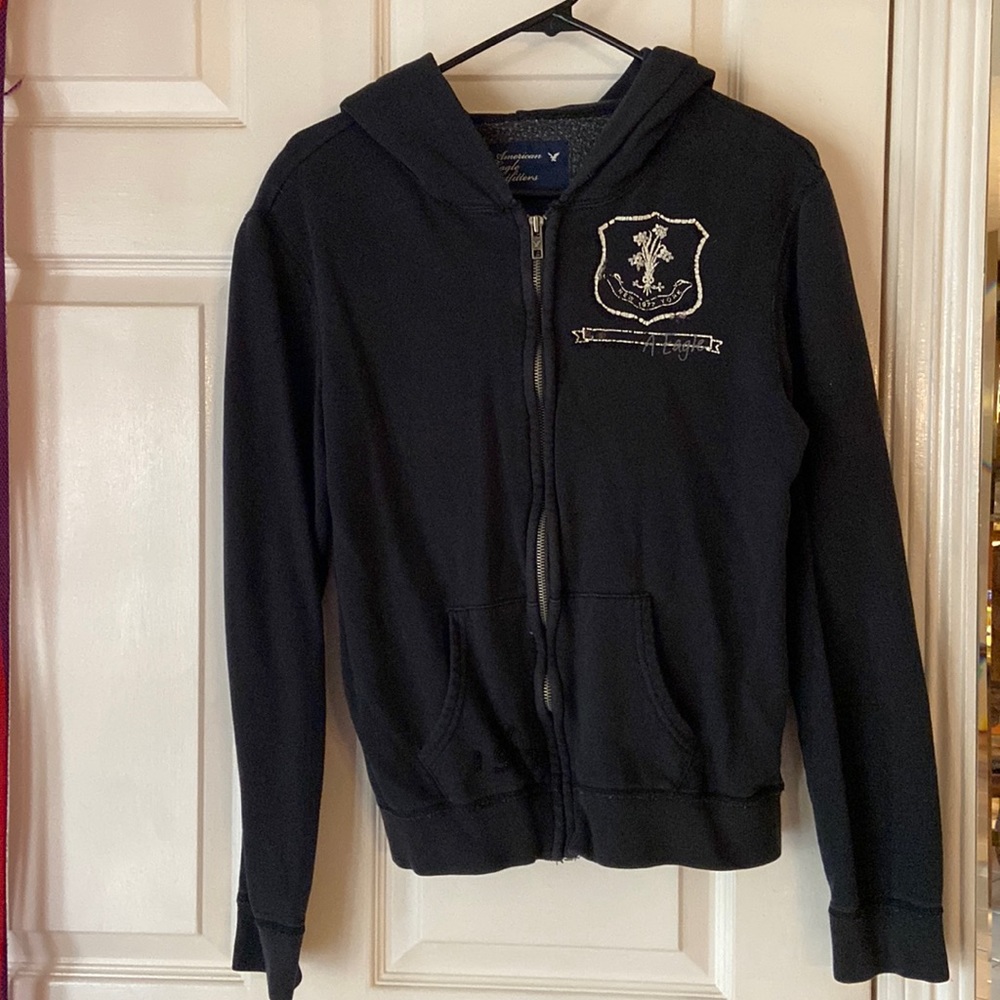 American Eagle Black Hoodie